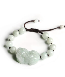 Natural Jadeite Pixiu Bracelet