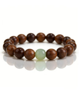 Zen & Wellness: Handheld Sandalwood Prayer Beads for Calm