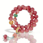 Double Strand "Plum Dream" Bodhi Bracelet | Romantic Scented Beads & Chinese Zen Style Love Token  Chinese Title