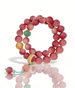 Double Strand "Plum Dream" Bodhi Bracelet | Romantic Scented Beads & Chinese Zen Style Love Token  Chinese Title