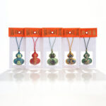Hand-sewn Gourd Sachet Amulet｜Luck-changing Charm for Car, Phone & Personal Energy