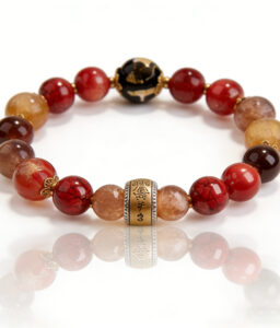 2026 Horse Year Zodiac Snake Bracelet|Three & Six Harmony Crystal & Cinnabar Energy-Shifting Jewelry